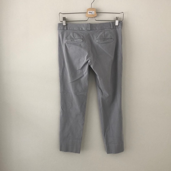 Banana republic light grey Sloan crop pants - Picture 4 of 5